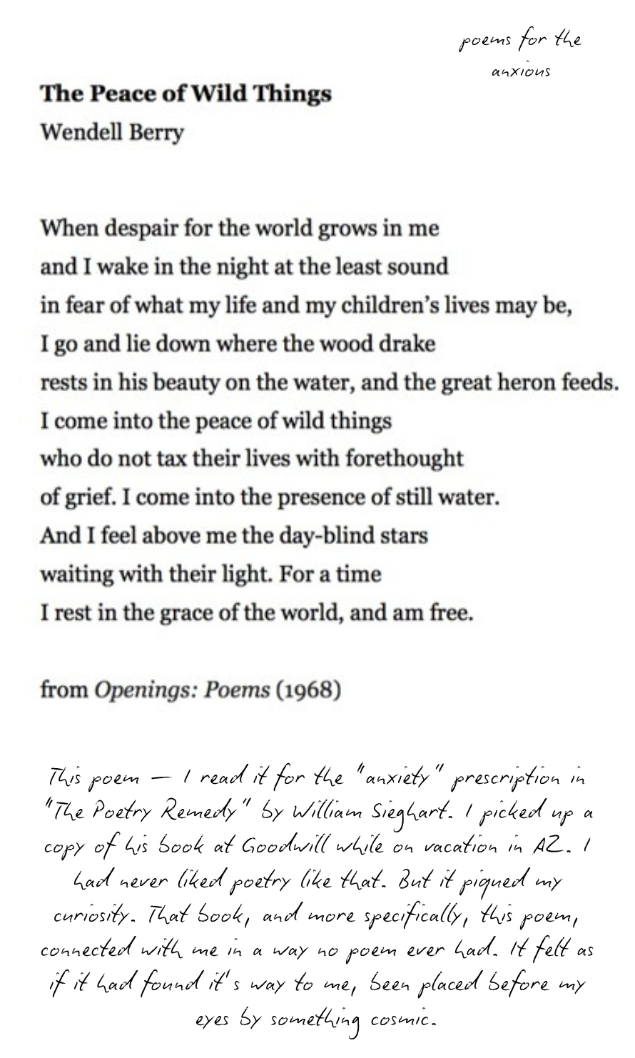The Peace of Wild Things